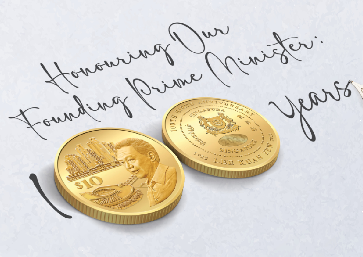 New LKY 10 coin, notes with national anthem and other interesting